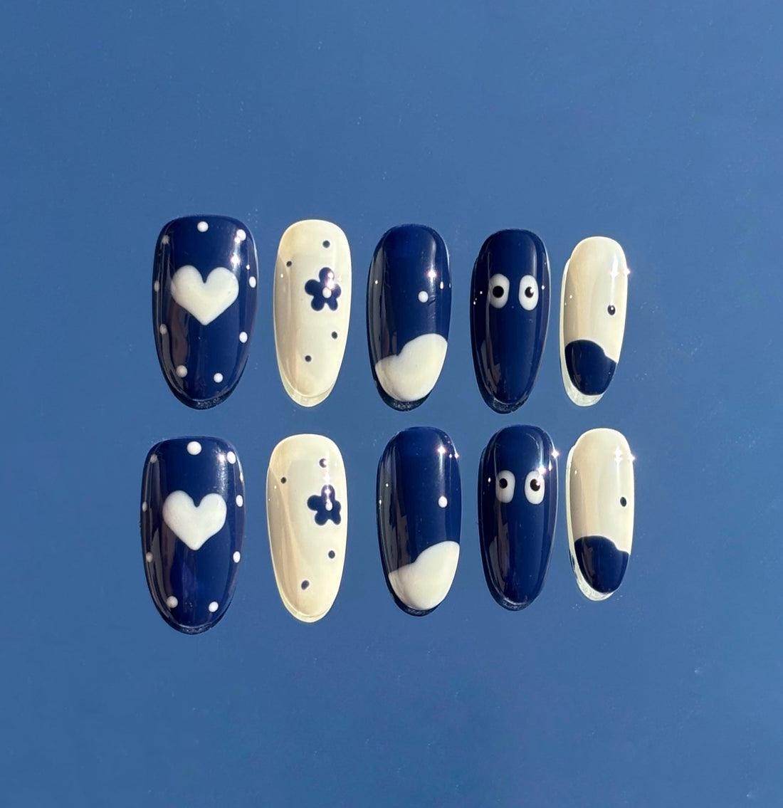 Wilshire Wink | 100% Handmade Press-On Nails